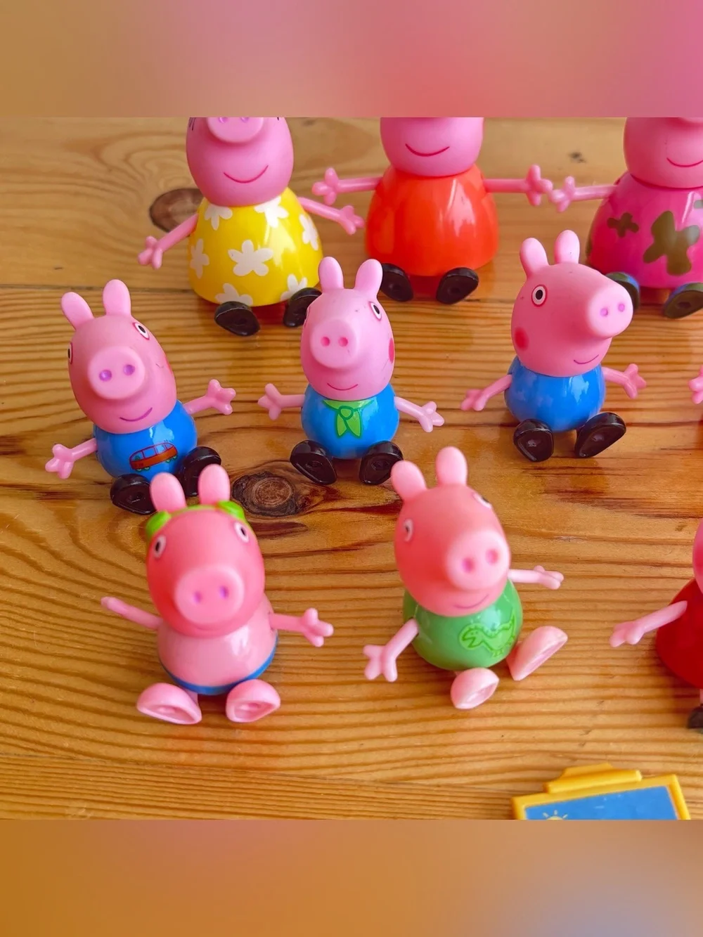 Lot of Peppa Pig & Friends Playset Figurines - 15 Total - Good Condition